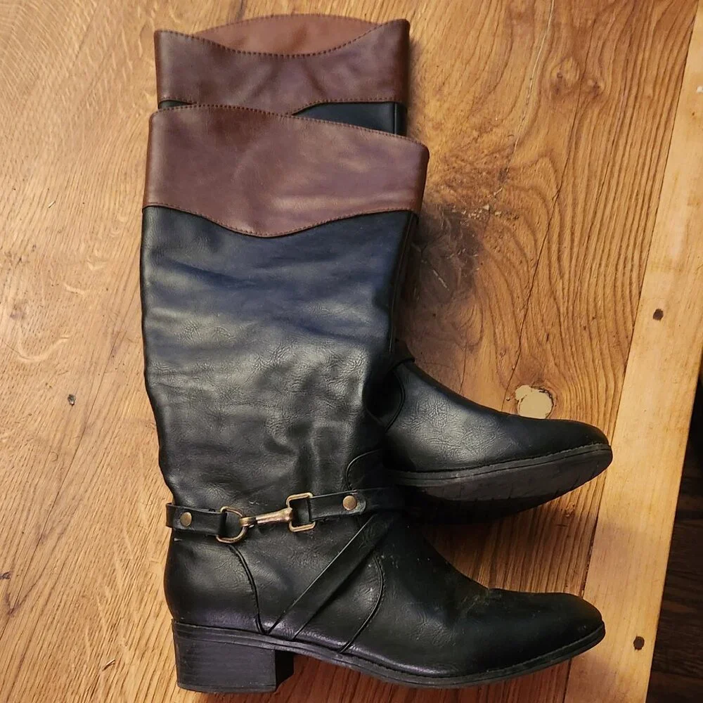 Rampage Mid-Calf Riding Style Boot - Picture 1 of 4